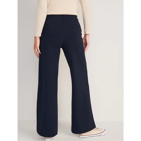 NWT Old Navy High-Waisted PowerSoft Wide-Leg Pants - Picture 6 of 11